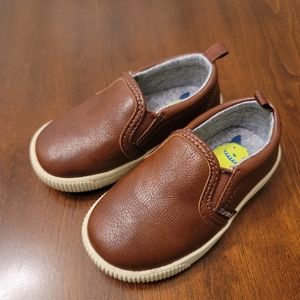 Carters Brown Slide On Shoes